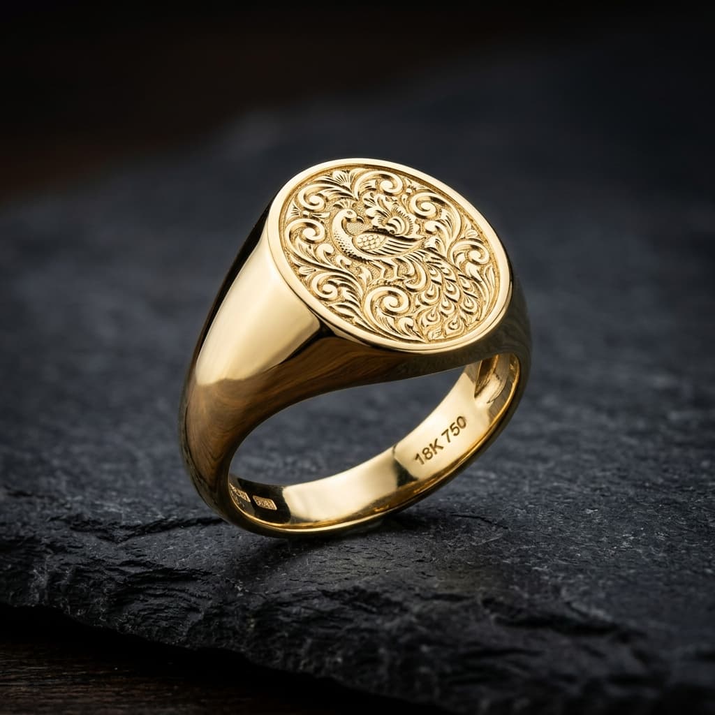 Soleil Signet Ring